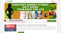 Desktop Screenshot of constantenergyfitness.com